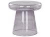 Side Table CALDERA Glass Grey