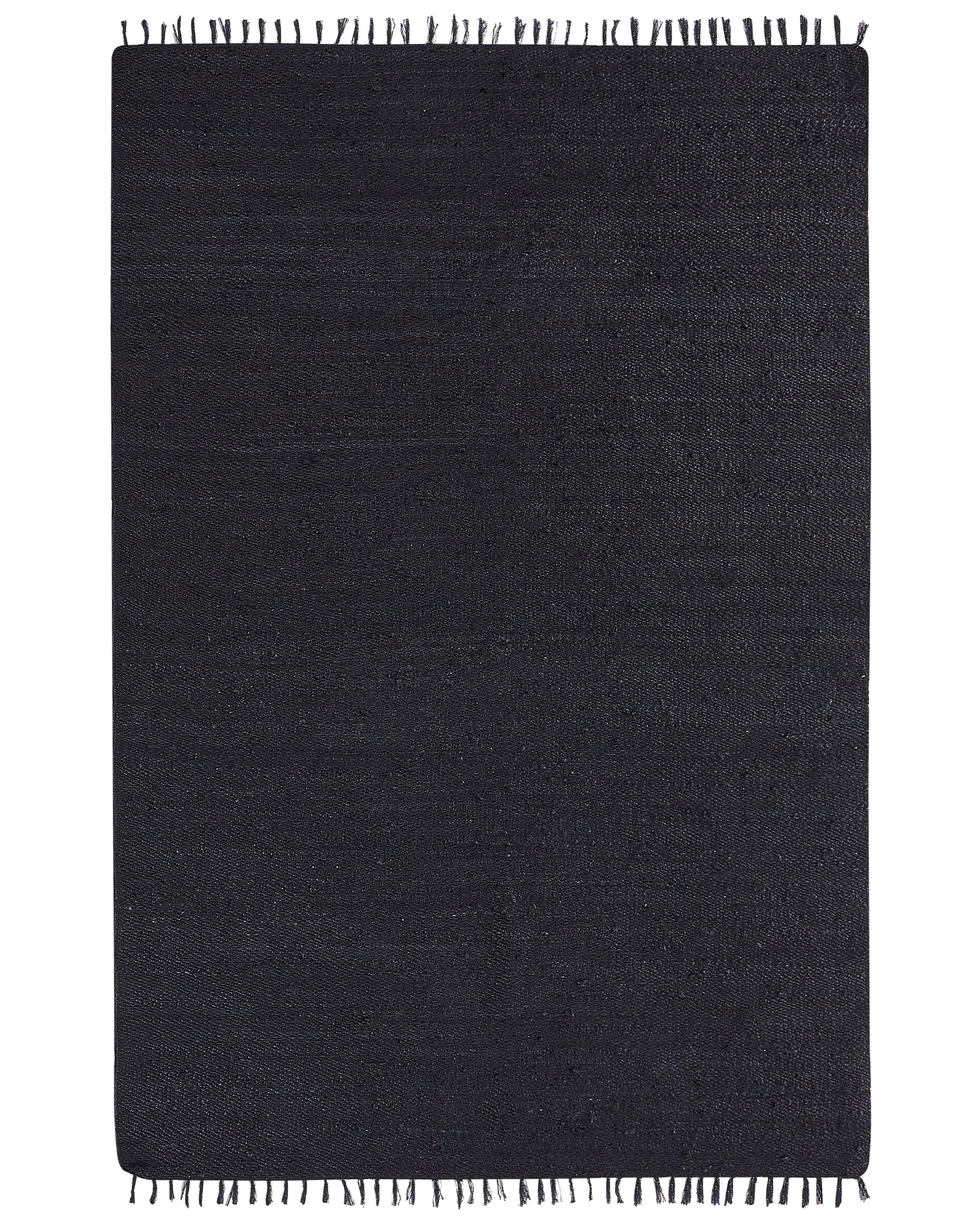 Teppe SINANKOY Svart 200 x 300 cm Jute_943462