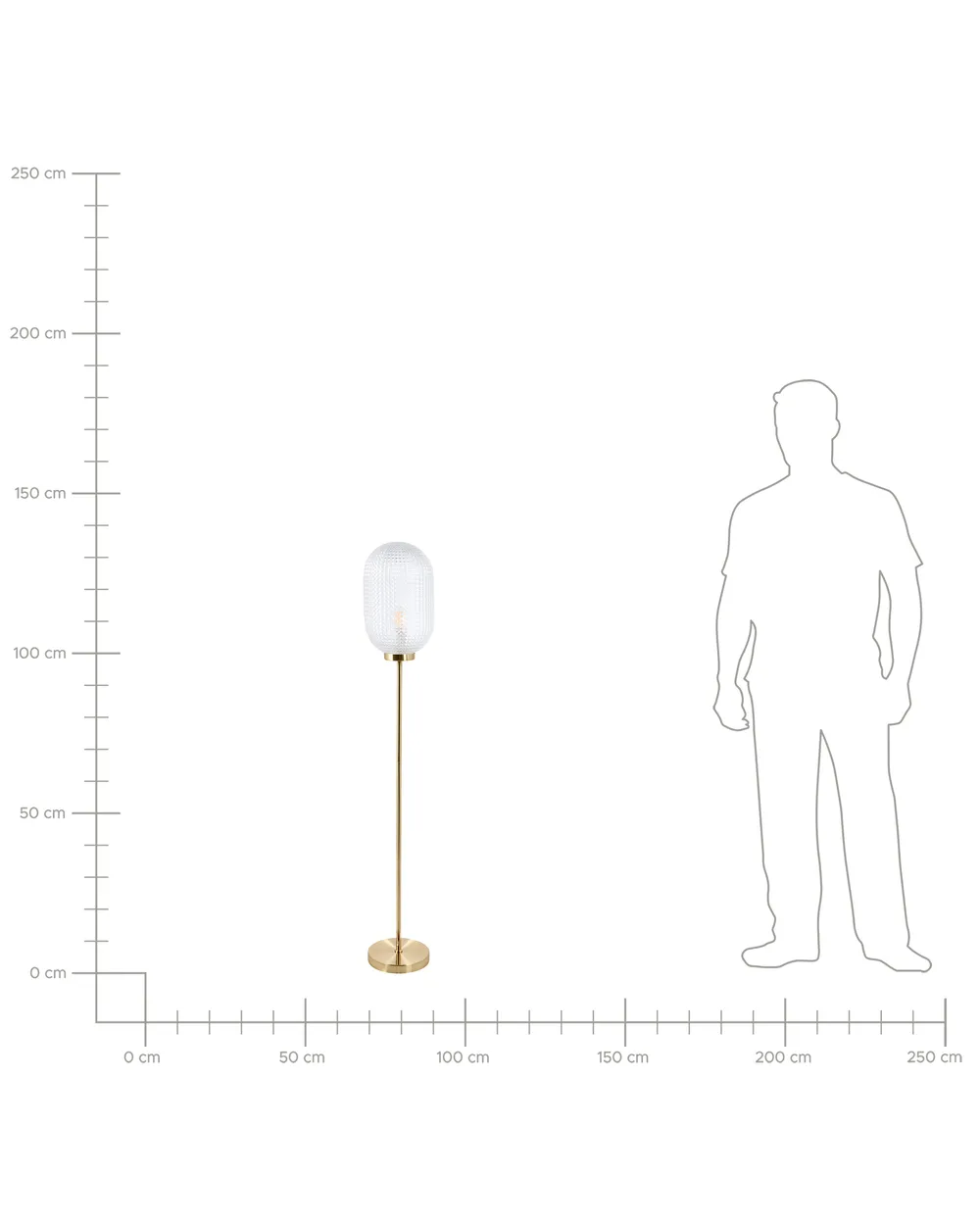 Floor Lamp PORTERO Metal Gold_1036528