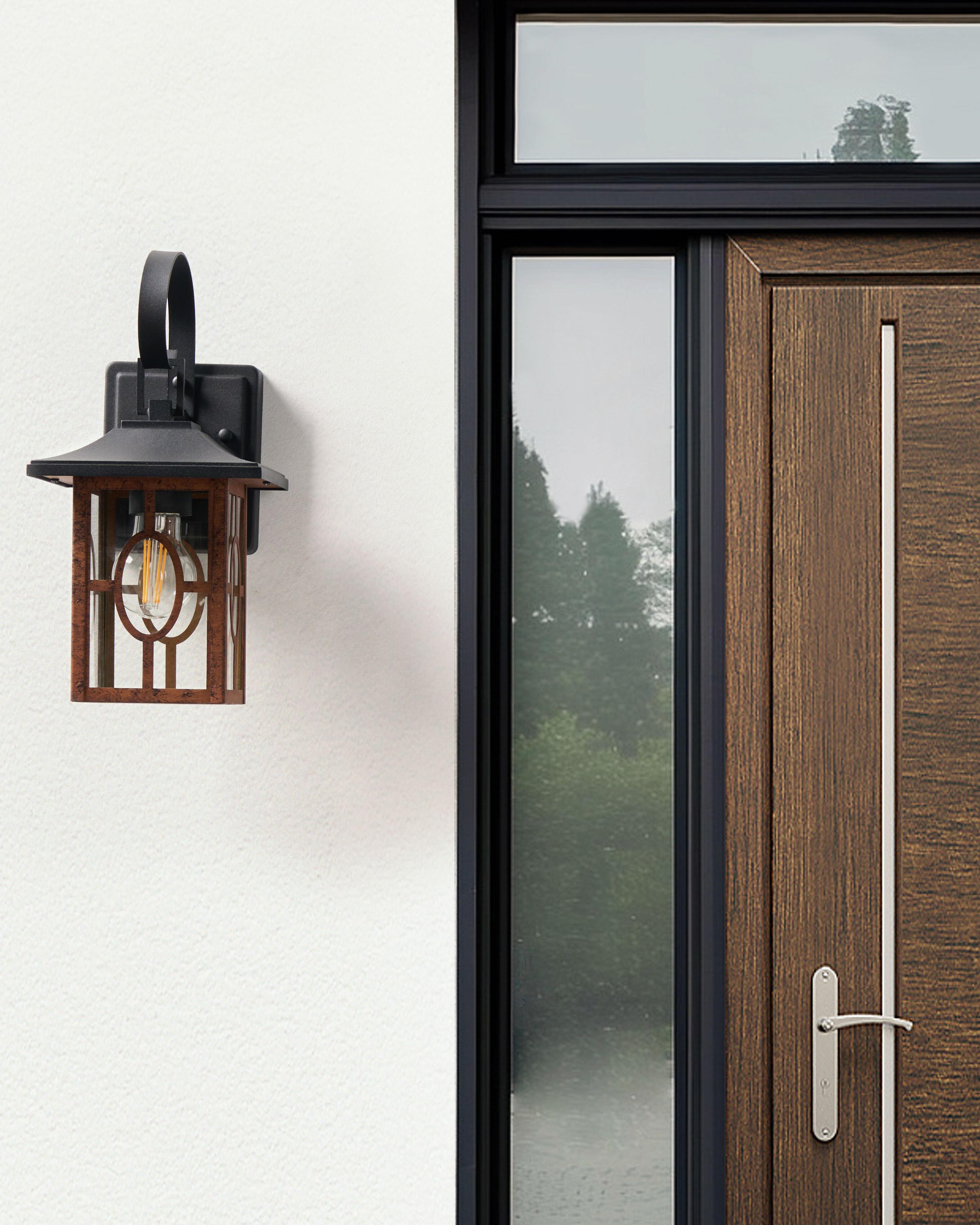 Outdoor Wall Light SHAGGIE Brown_870725