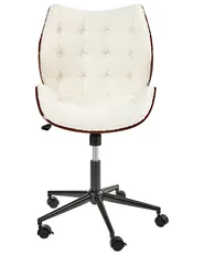 Desk Chair LOMPOC Boucle Off-White_1049114
