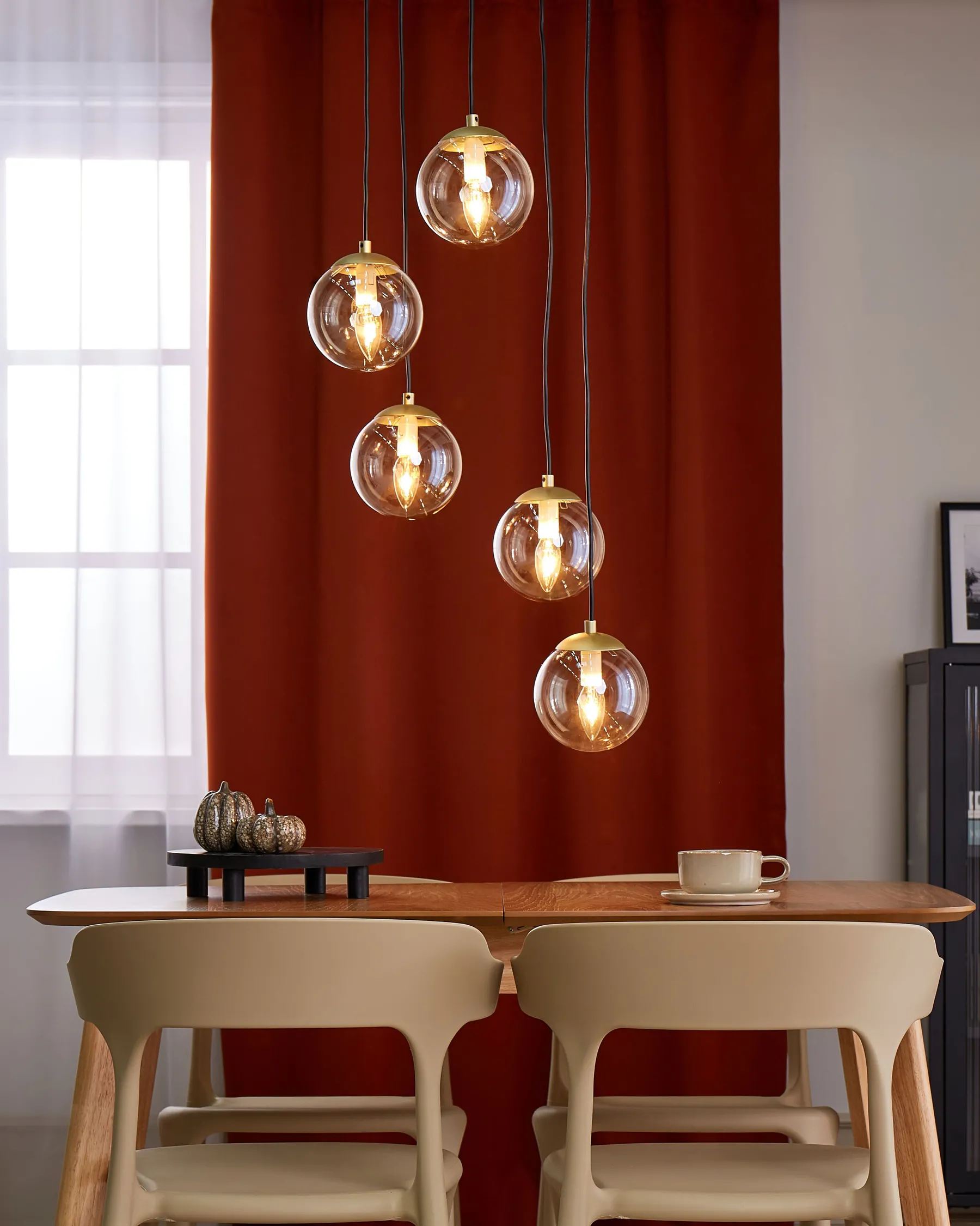 Pendant Lamp NOEL Glass Gold_884316