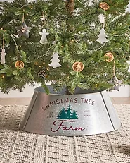 Kuusenjalan suojus ROVANIEMI 65 cm Metalli Hopea_1187132