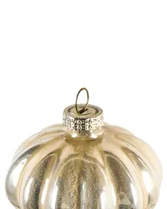Set of 24 Baubles WINTERLIGHT Glass Rose Gold_1028484