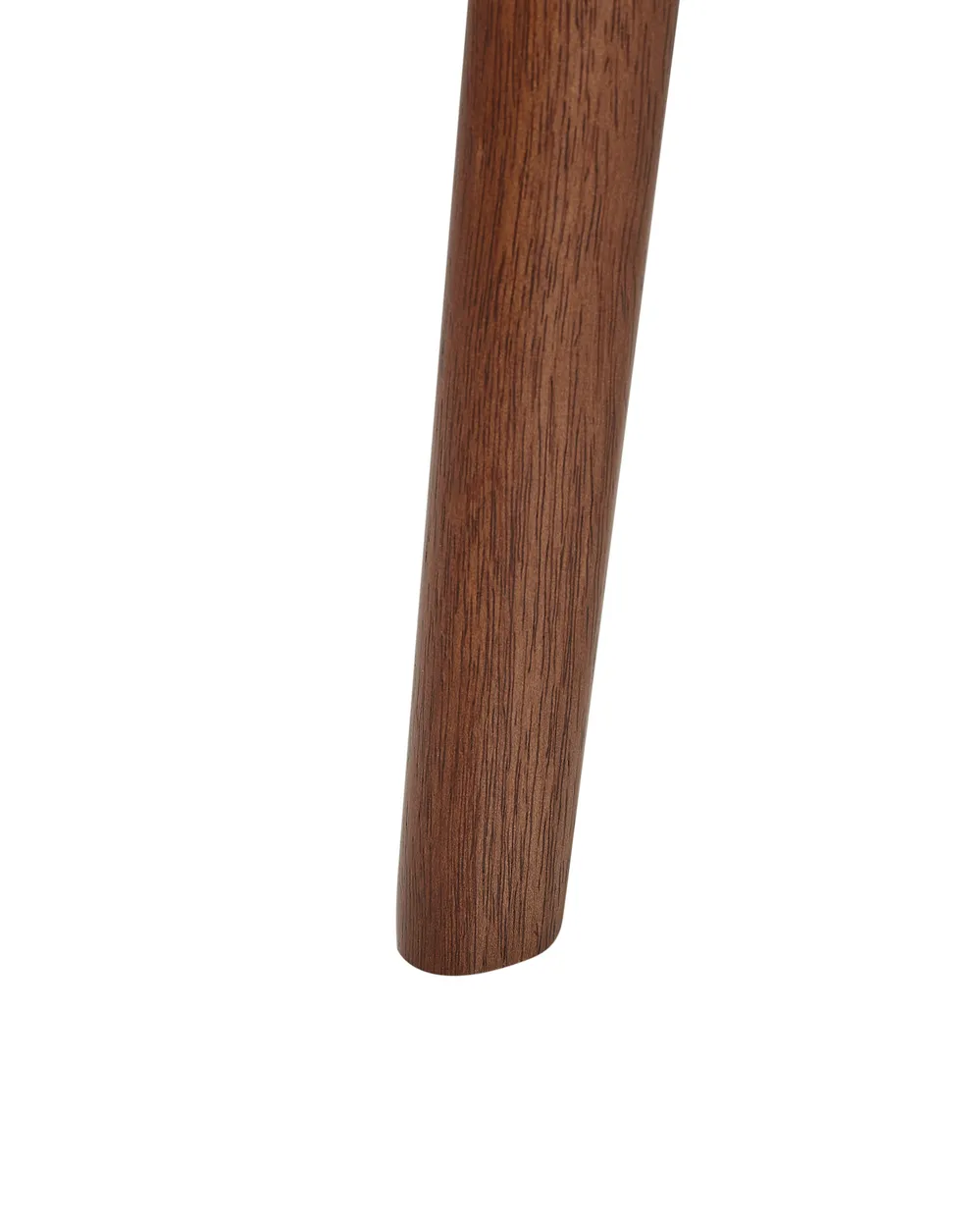 Set med 2 matstolar BLANE Trä Mörkbrun/ Beige_945411