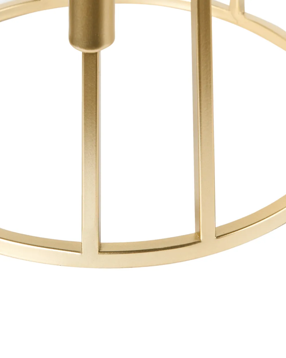 Ljusstake TRAFARIA 26 cm Metall Guld_968374