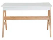 Työpöytä SHESLAY 120 cm 70 cm laatikoilla Valkoinen_611922