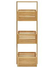 Shelving Unit WAVERLY Bamboo Light Brown_926967
