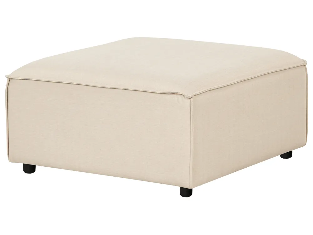 Ottoman ARDAL Fabric Beige