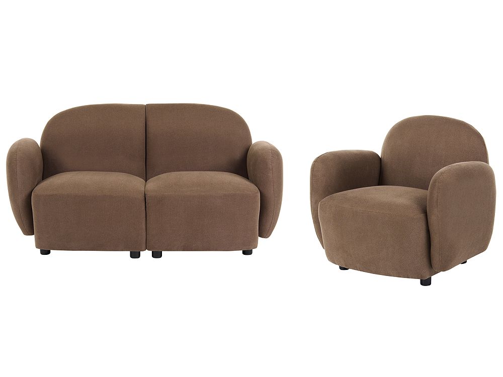 Soffgrupp 3-sits JULE Brun