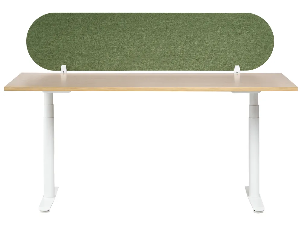 Skiljevägg för skrivbord SPARKY 160 x 40 cm Grön_1023061