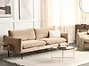 Soffa 3-sits VINTERBRO Sammet Beige