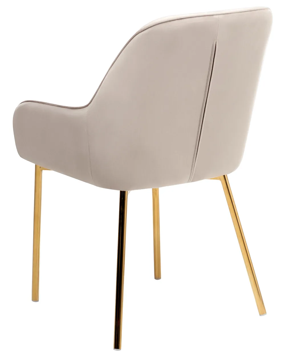 Set of 2 Dining Chairs LOVERNA Velvet Beige_963107