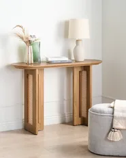 Console Table KARLO Light Brown_1001952
