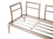 Garden Corner Sofa with Table 6 Seater RIMA III Modular Metal Light Beige Left Hand_908299