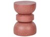 Sivupöytä FALIRO 37 cm 37 cm Terrazzo-kuvio Punainen