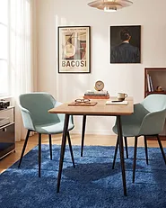 Set med 2 matstolar ELIM Mintgrön_1153790