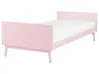 Sänky Mänty BONNAC 90 x 200 cm Pastellipinkki