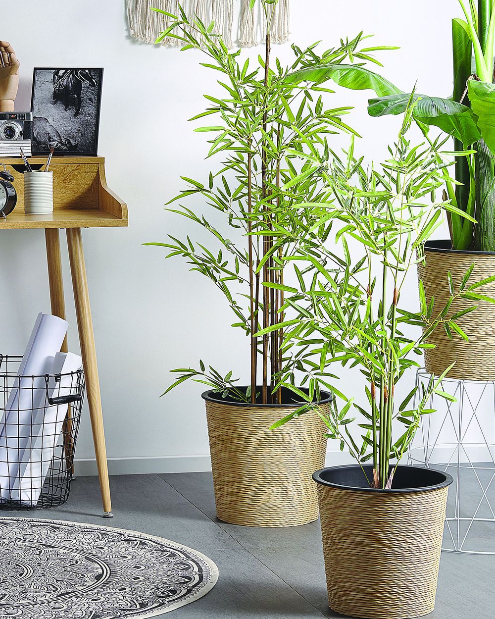 Kunstig plante BAMBUSA VULGARIS 100 cm Grønn