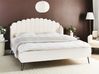 Bed Boucle AMBILLOU 180 x 200 cm (EU Super King) Off-White