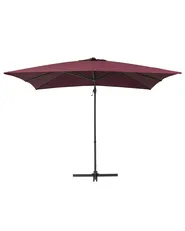 Cantilever Parasol 250 cm MONZA Burgundy_699839