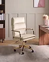 Toimistotuoli VAMURE Sametti Vaaleanbeige