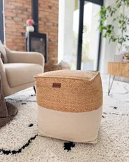 Pouffe KIRAMA Jute Beige_1022692