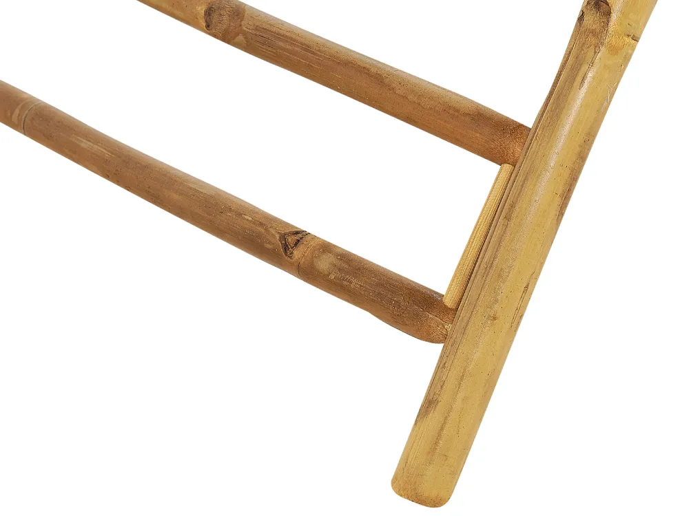Bistro Table MOLISE 85 cm 85 cm Bamboo Light Brown_839875