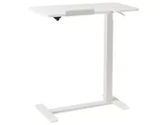 Manuellt justerbart laptopstativ SCHOLA 70 cm 40 cm Vit_1015027