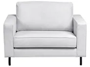 Living Room Set 4 Seater SAVALEN Fabric Light Grey_998177