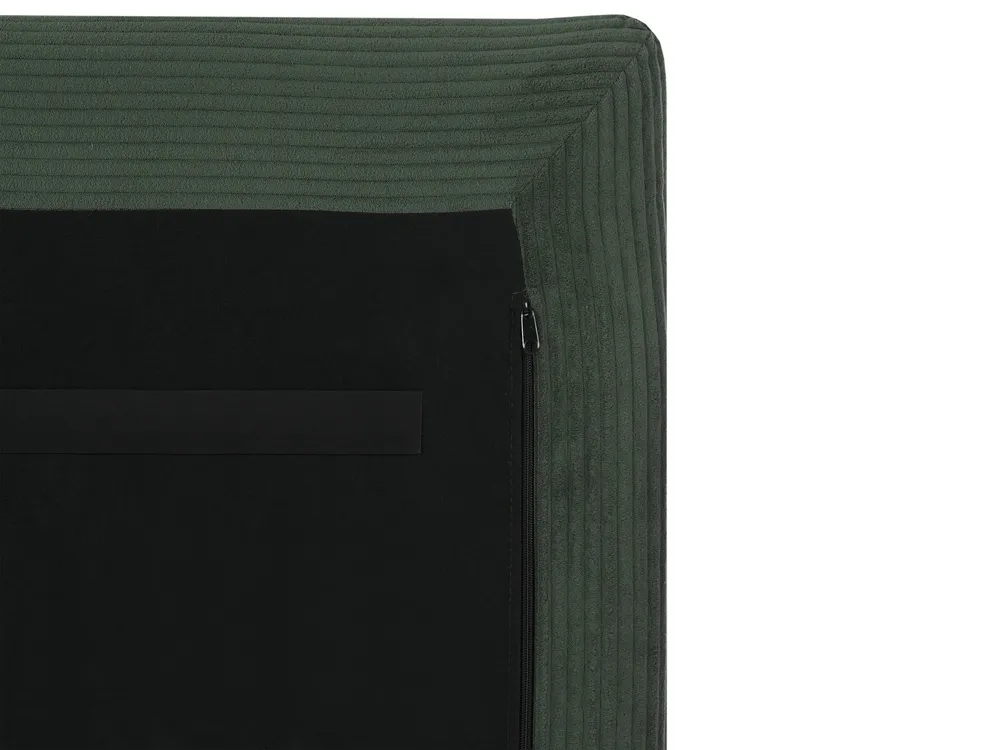 Modular Sofa 3 Seater EGERIS Corduroy Dark Green_1067095