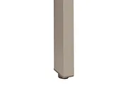 Trädgårdshörnsoffa med bord 5-sits FIVIZZANO Akaciaträ Beige_1159278