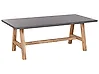 Trädgårdsmatbord TONNARE 200 cm 100 cm Betong Grå