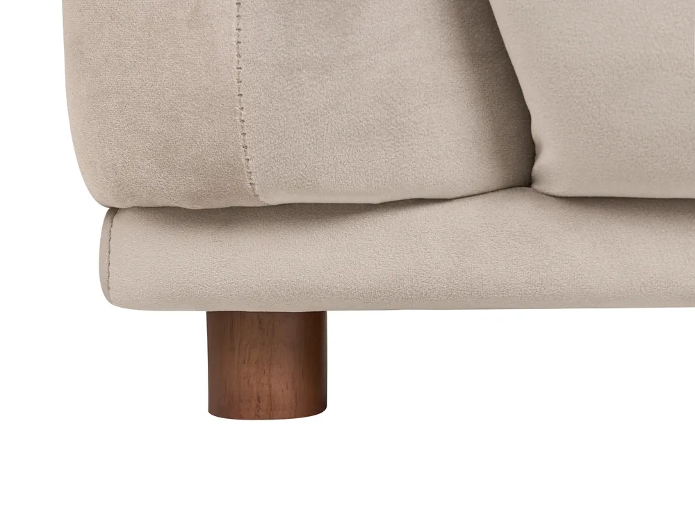 Soffa 3-sits JUBEK Sammet Taupe_1077861