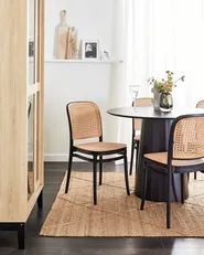 Set of 4 Garden Chairs PLOSE Beige_935326