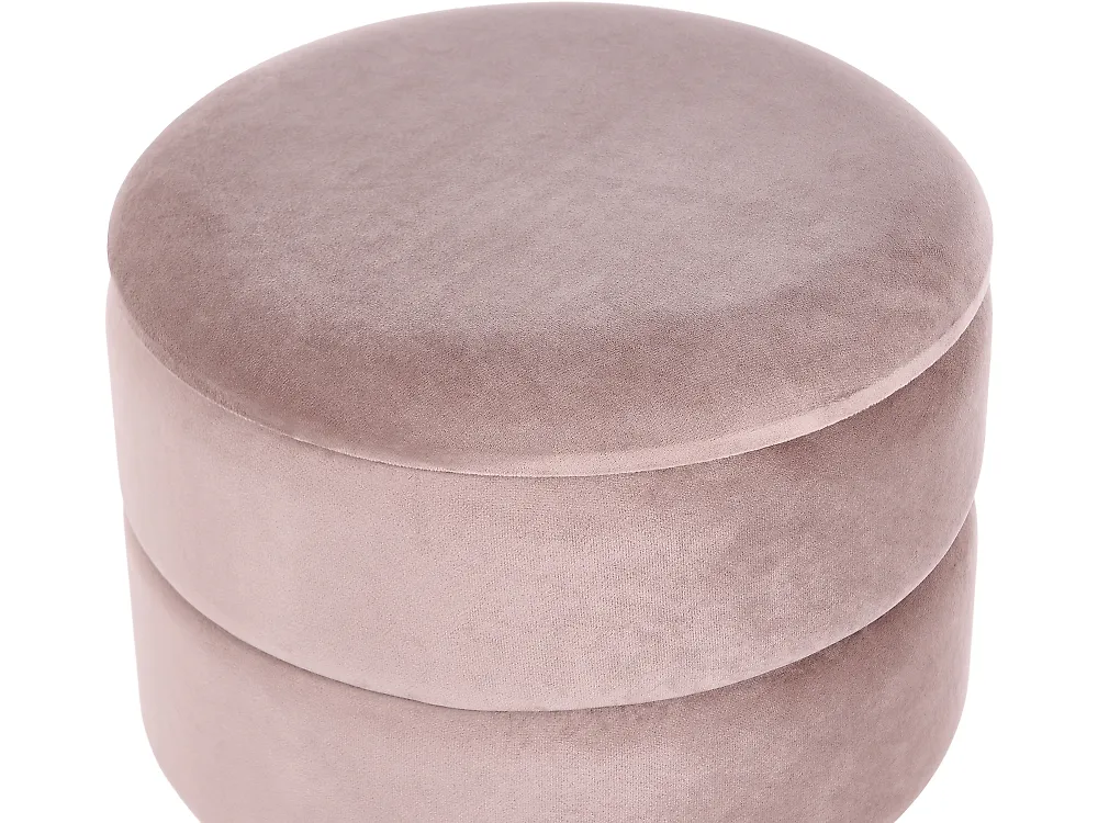 Förvaringspuff ELGIN Sammet Taupe_1186285
