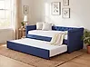 Trundle Bed Fabric LIBOURNE 80 x 200 cm (EU Small Single) Navy Blue
