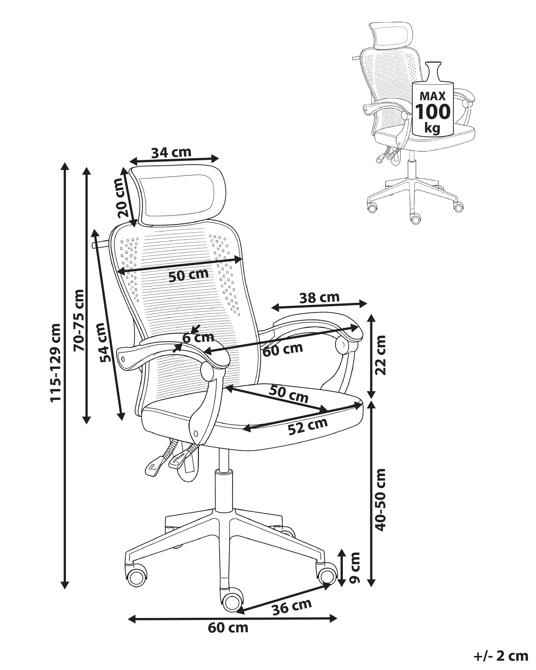 Office Chair SERANEV Mint Green_1093690