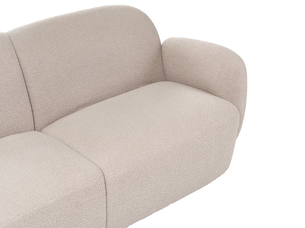 Sofa 3 Seater JULE Boucle Beige_1125974