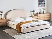 Bed Fabric VAUCLUSE 180 x 200 cm (EU Super King) Light Beige_1184073