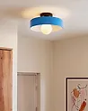 Taklampe LUGUSE Glass Blå