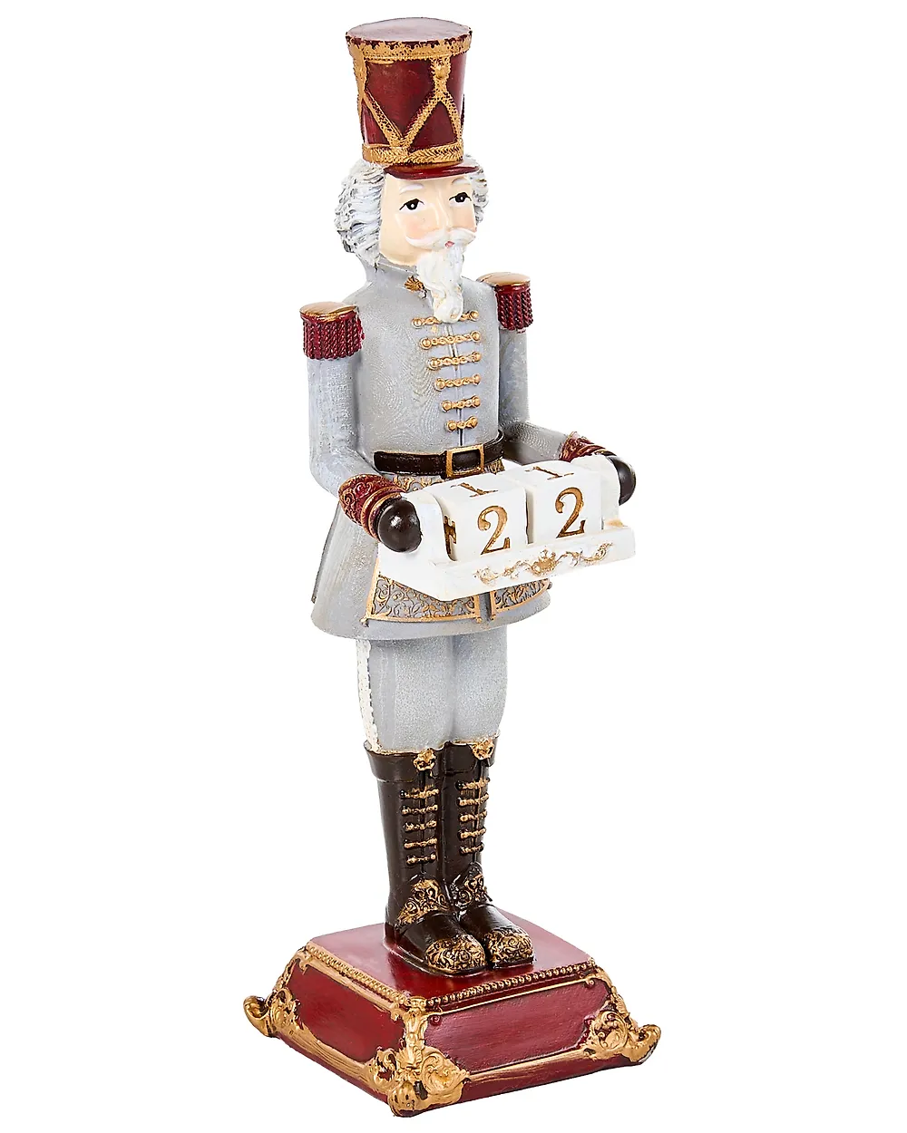 Set med 3 figuriner LED PELLOSNIEMI 32 cm Nötknäckare Flerfärgad_1175311
