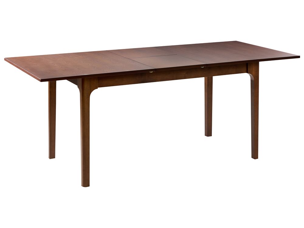 Uttrekkbart spisebord DELMAS Mørk ask 160/200 cm 90 cm