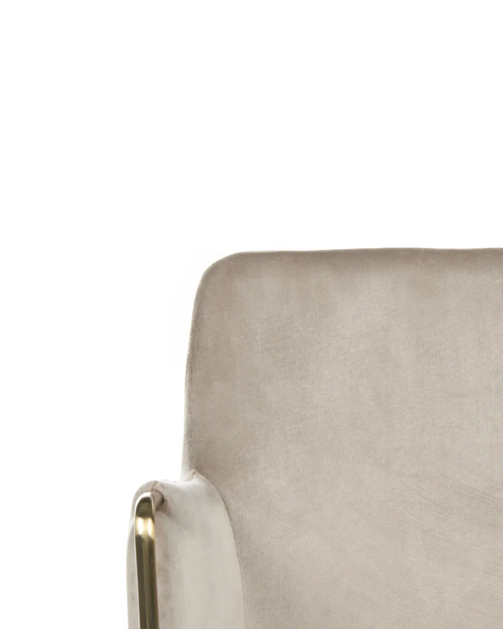 Skrivbordsstol ALTONA Sammet Beige_1131981