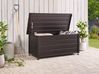 Storage Box CAMPALTO 113 cm 50 cm Metal Dark Brown