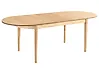 Uttrekkbart spisebord LARTO Lys ask 180/220 cm 90 cm