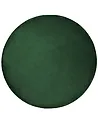 Rug GESI Emerald Green ø 140 cm Viscose