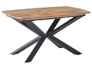 Förlängningsbart matbord GAIRDNER Brun 140/180 cm 90 cm_1029160