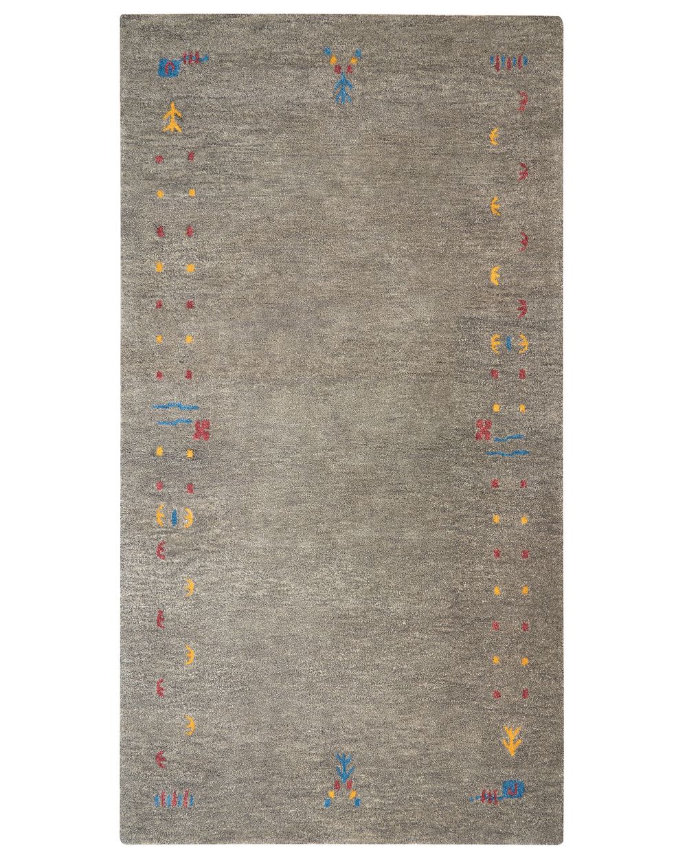 Matto SEYMEN Harmaa 80 x 150 cm gabbeh Villa