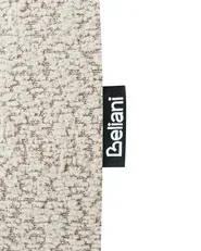 Set med 2 matstolar BLANE Trä Mörkbrun/ Beige_1044134